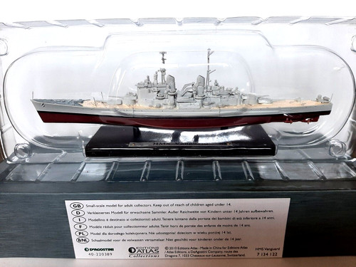 Die cast warships hms vanguard - cast,