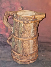 Vintage Moira Hillstonia Rustic Bark-Effect Pitcher Jug – 27.5 cm Tall