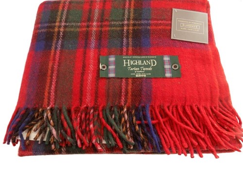 Highland wool blend - highland, tartan