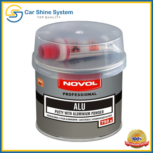 Putty with aluminium - with, powder