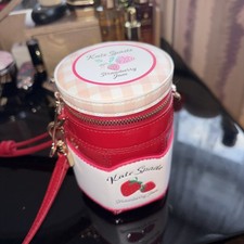 Kate Spade 3D Dreams Strawberry Jam Jar Crossbody Bag Novelty Collector