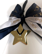 DIOR Metal Star Ribbon Bag Charm Limited Edition VIP Gift Wardrobe Fashion Decor