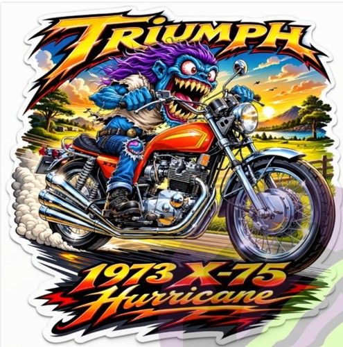 1973 triumph hurricane - triumph, x-75