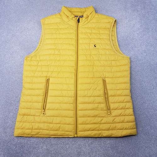 Joules mens gilet yellow - joules,