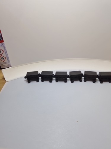 Miniature printed train set - printed,