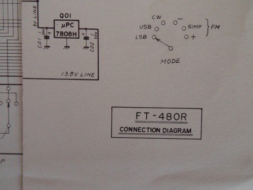 Yaesu 480r connection - 480r, (connection