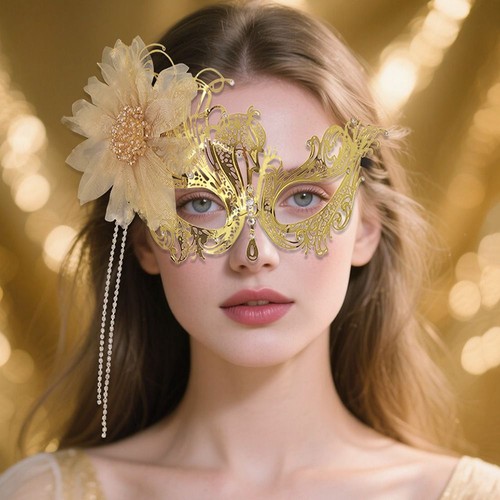 Venetian metal mesh masquerade - venetian,