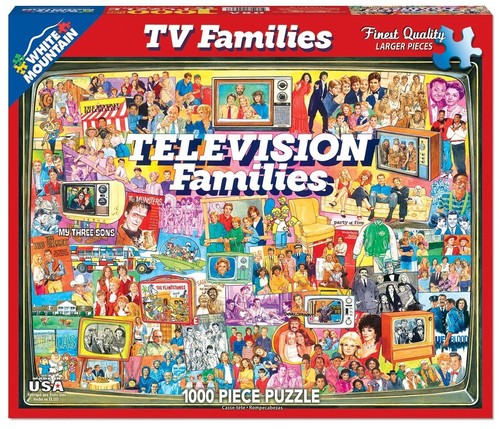 Families 1000 jigsaw - tv,