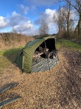 Aqua Pioneer 100 Fishing Bivvy Aquatexx EV 1.0 comes with Skull Cap (2025)