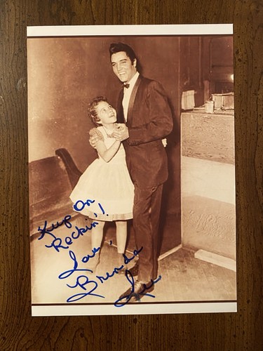 Brenda lee signed autographed - lee,