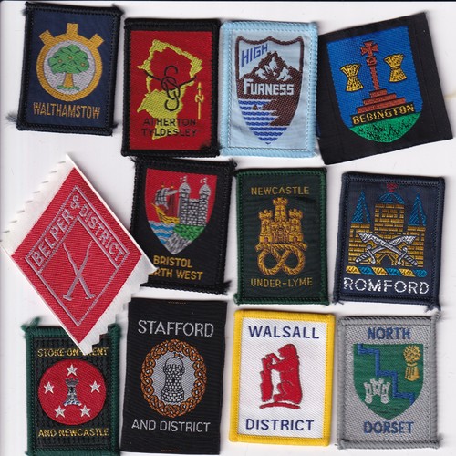 Boy scout district badges 12 - district,