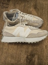 Ladies/Girls New Balance 327 Trainers Beige/Cream Size 6 (eu 39)
