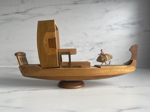 Vintage venitian gondola - vintage,