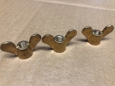 Genuine Land Rover Series 1 2 2a 3 - Oil Filter Or Battery Clamp Wing Nut 250431