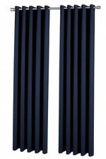 Navy Blue EYELET Ring Top