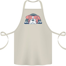 Dogs English Bulldog Cotton Apron 100% Organic
