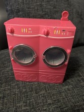 Vintage Mattel Pink Barbie Twin Washer Spinning Drums 2010