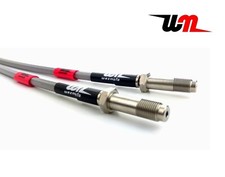 BMW 3 Series E46 Z4 E85 E86 FRONTS WM Stainless Steel Braided Brake Hoses Lines