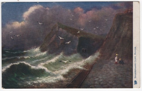Dover cliffs tucks - cliffs, oilette