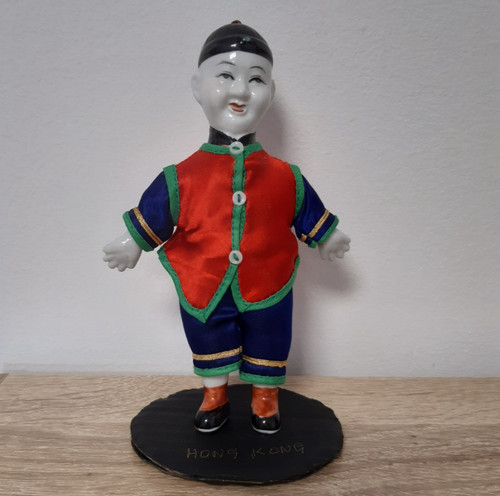 Vintage chinese boy porcelain - chinese,