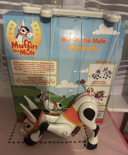 Muffin the mule marionette - mule,
