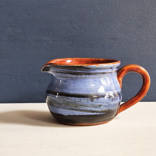 Cream jug studio pottery - cream, 50ml