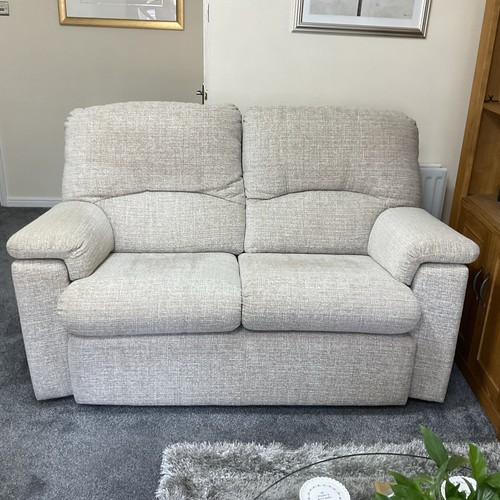 Plan 2x2 seater sofas beige - plan,