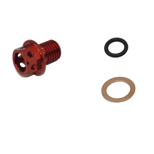 Red pit bike magnetic - red,