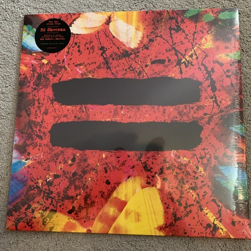 Sheeran vinyl record - ed,