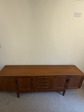 G Plan Vintage Fresco Long John Sideboard Golden Teak Mid Century Retro
