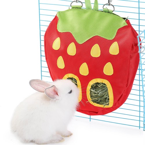 Janyoo rabbit hay feeder bag - rabbit,