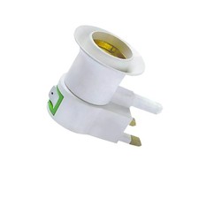 3 Pin UK Plug 13A E27 Base LED