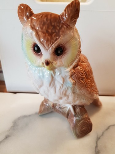 Large ceramic jema owl - ceramic,