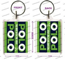 RETRO - ROWNTREE POLO THE MINTS WRAPPER ART  NEW JUMBO FRIDGE MAGNET OR KEYRING