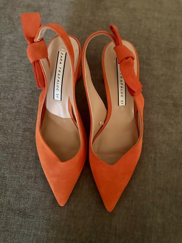 Zara trafaluc orange red - zara,