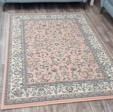 Blush Pink Rug Soft Large