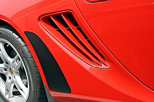 Black stoneguards for porsche - stoneguards,
