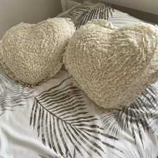 Two large heart shaped - two,