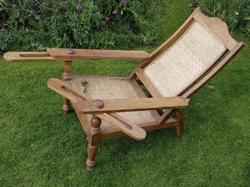 Vintage plantation chair teak - vintage,