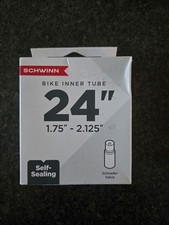 Schwinn 24" Bike Tire Tube/ Schrader Valve  - New OPEN BOX