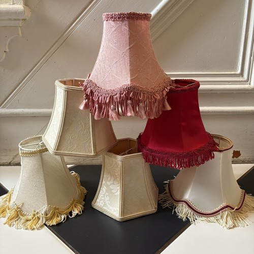 Vintage clip lamp - vintage, shades