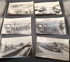 Panama Canal RPPC lot of 27 Real Photo Postcards 1915 1916 Military etc..