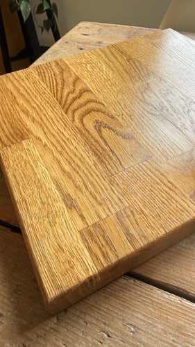 Solid oak chopping - solid, board