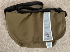 Crumpler Khaki Brown Shoulder Messenger Bag 17” Inch Free P&P UK Seller