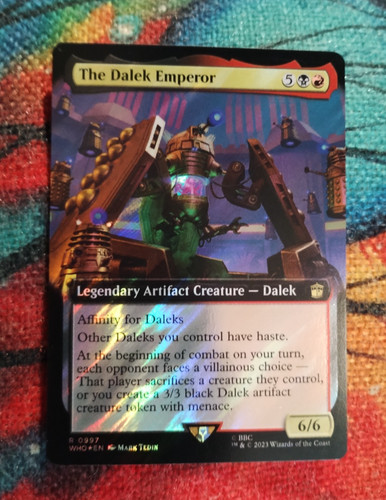 Extended surge foil the dalek - surge,