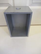 Small silver IKEA box wall