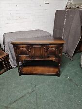 BATHEASTON FURNITURE ENGLISH SOLID OAK CREDENZA/DRESSER BASE/PLASMA TV STAND