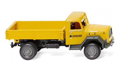 Flatbed tipper - tipper, (magirus)