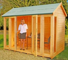 10x6 SUMMERHOUSE GARDEN SUN