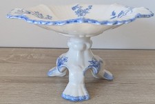 ANTIQUE - IRONSTONE STAFFORDSHIRE - UNIQUE CAKE STAND / DISH - CERAMIC - RARE